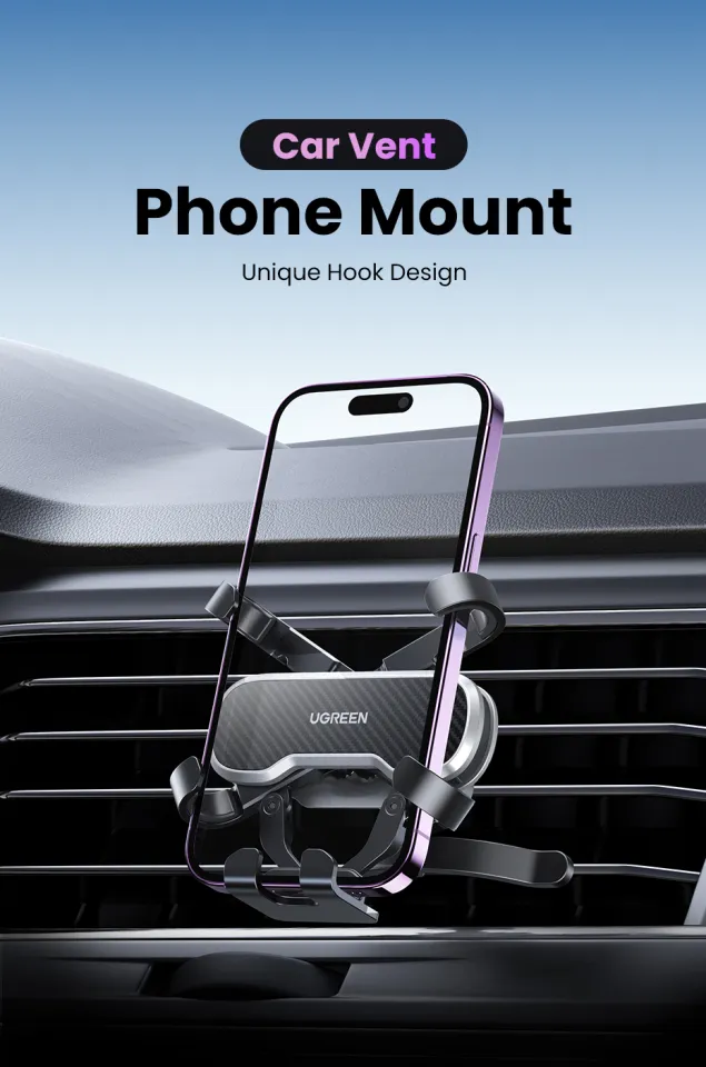 UGREEN Car Vent Phone Mount Air Cell Phone Holder Gravity - Main Image