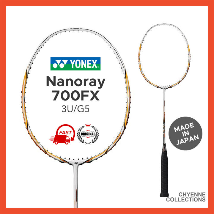 速達メール便♪ YONEX - ナノレイ(NANORAY)700FX 3U/G5 バドミントン