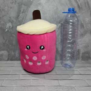 Boneka Boba Bubble Tea Karakter Ukuran L T34cm D20 & XL T38 D24 - BOBA BUBBLE TEA