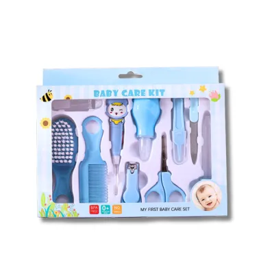 [Cozy Nest] Deluxe Baby Care Gift Box Set 10-Piece Bundle for Complete Infant Care Includes High-Quality Baby Nail Clippers Gentle Toddler Ear Pick and More