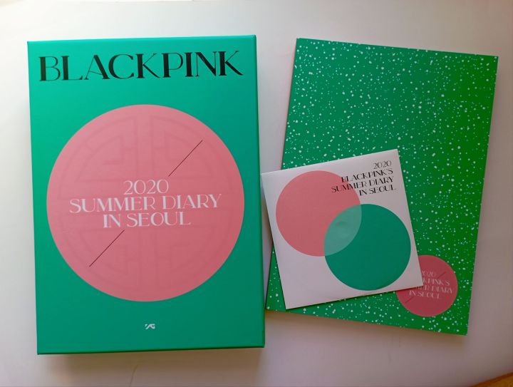 Bộ sách ảnh mùa hè Blackpink Summer Diary 2020 in Seoul