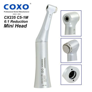 COXO Dental Handpiece Whitening Equipment 1 Set C5-1M/C7-5/C7-5S/C7-6 200000rpm 1:5 Speed Increase Air Turbine with Waterproof Structure and Push Button Chuck