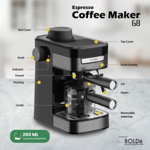 Coffee Maker Bolde Espresso G8 - 260 Ml