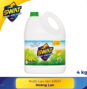 NƯỚC LAU SÀN 04KG SWAT SIÊU TIẾT KIỆM NƯỚC LAU SÀN SIÊU SẠCH
