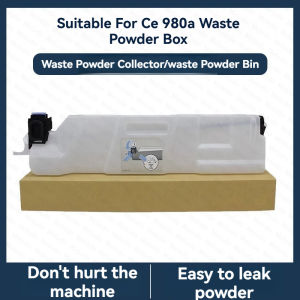 Compatible CE980A Waste Toner Box Waste Toner Collector Replacement for HP CP5225 CP5525 M750 M775 Color Laser Printers Matches CE740A Toner Cartridge