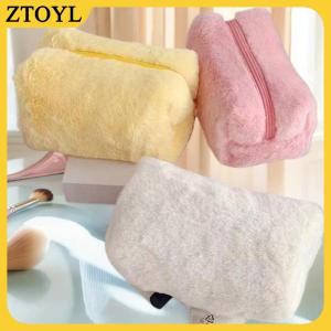 ZTOYL Trang Điểm Sang Trọng Túi Cho Phụ Nữ Mềm Mại Du Lịch Mỹ Phẩm Túi Tổ Chức Trường Hợp Phụ Nữ Cô Gái Make Up Trường Hợp