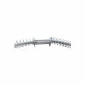 20Inch Stainless Steel Whip Check Hose Safety Cable Anti-Collapsible Anti-Dropping Safety Hose. 