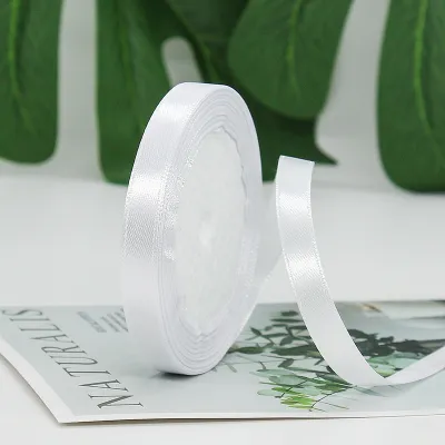 Satin Ribbon 0.25 inch / Reben Satin / Satin Ribbon 6mm /Satin Ribbon 1/4 inch