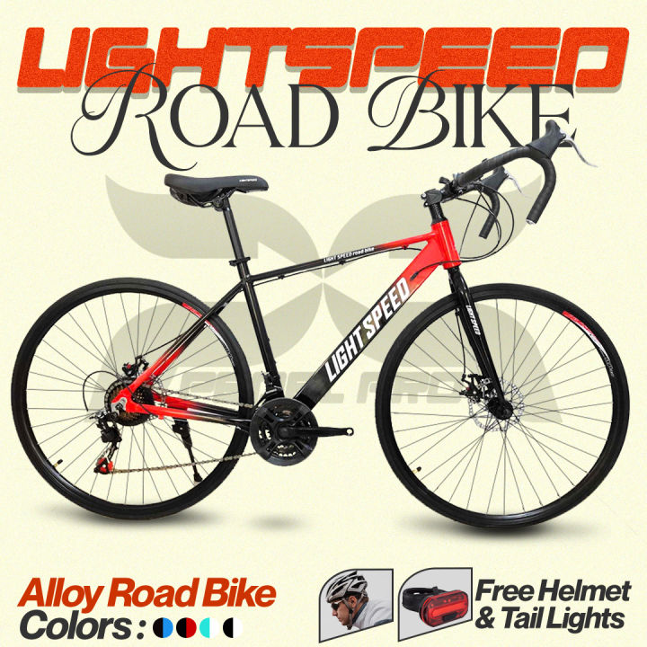 Lightspeed Alloy Roadbike 2tone 3x7 700x23c Aluminum Road Bike