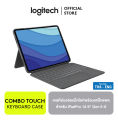Logitech Combo Touch Keyboard Case with Trackpad for iPad เคสคีย์บอร์ดแบ็คไลท์พร้อมแทร็กแพดสำหรับ iPad ( Pro 11 Gen 1-4 , Pro 12 Gen 5-6 , Air Gen 4-5 ) แป้นพิมพ์สกรีน TH/EN. 