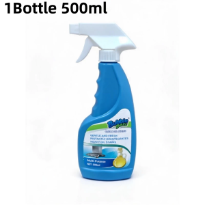 Bubble Dazz Oil Stain Remover Oil Cleaner For Pots Pans Detergent Powerfully removes No damage to the appliance plant ingredients 3 Seconds Quick Clean Kitchen Cookware Liquid Cleaning Spray Powerful Rust Remover 500ML