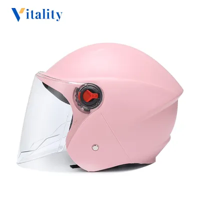 Couple Helmet for Women Men Motorcycle Half Face Evo EPS Full Face Khaki Pink Black White