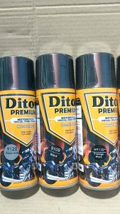 Pilok Cat Diton Premium Paket Lengkap 4 Kaleng Prestige Black 9110 Primer Grey 9120 Black 9109 Clear Gloss 9128 400cc Pilox Paketan Cat Semprot Special Spray Paint