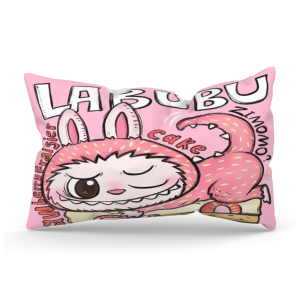 Sarung Bantal Tidur Anak (Sarung) Motif Kartun Ukuran 45x35 cm Motif Labubu by.Shafiyyah sarban