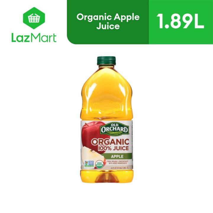 Old Orchard Organic 100% Apple Juice 64oz Lazada Lazada PH