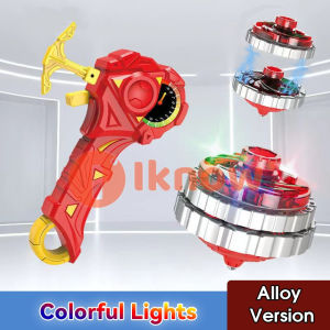 Beyblade Battling Toys set Bayblade Gasing Launcher Double Layer Gyro【Magnetic Stacking Gyro】Great Gift for kids boys