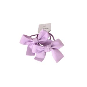 BW-C950 Ikat Rambut Pita 2Pcs Wanita Kunciran Korea / Set Karet Rambut Anak Lucu Motif Pita / Kuncir