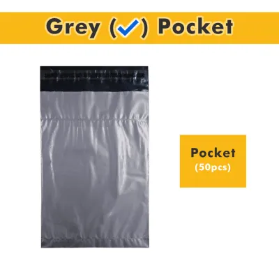 PACKMAN Courier Bag With/No Pocket Parcel Bag Plastik Pos Flyers Packaging Bag Parcel Plastic 快递袋子 50pcs