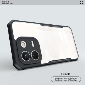 Xiaomi Redmi Note 17 Pro Max Pro+ Trường Hợp Xundd Vỏ mặt sau trong suốt Rõ Ràng Bìa Chống Sốc Bumper Ốp bảo vệ