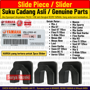 Slide Slider Piece Mio J M3 Z Soul GT Fino Fi XRide 115 125 NMAX Old New Lexi Aerox Original Yamaha