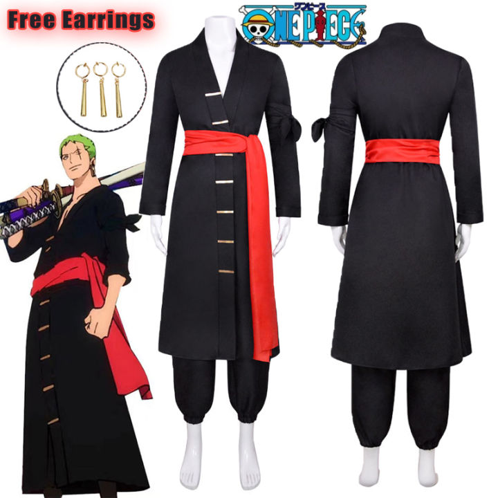 Anime One Piece Roronoa Zoro Cosplay Costume For Adult The Land Of ...