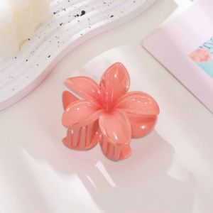 Buket Bunga Jepit Rambut Wanita Korea / Aksesoris Bunga Kamboja / Boquet Flower Hairclips / Souvenir Hadiah Istimewa / Special Gift / Pacar / Teman / Sahabat