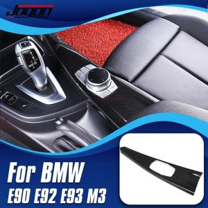 mv1 For BMW 3 4 Series F30 F32 F34 3 Series GT F80 M3 F82 F83 M4 2014-2020 Gloosy Carbon Fiber Multi-media Panel Frame Cover Trim B6T8H