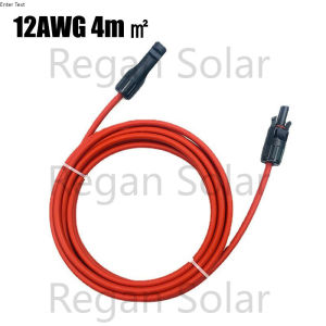Solar Panel Extension Cable 10AWG/12AWG 4m㎡/6m㎡ 10/20/30 Feet Wire Double-head MC4 connector Extension Cords
