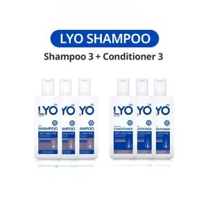 LYO   แชมพู 3ขวด+ครีมนวด3ขวด