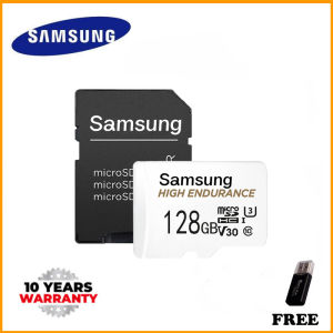 100% Original (Free Card Reader) (Free Shipping) Samsung Memory Card    High Endurance microSDHC™/microSDXC™ (100MB/s) (32GB/64GB/128GB/256GB) Class 10 Micro SD Memory Card Video Monitoring for CCTV Dash Cams & Home Security Cameras