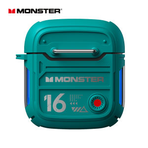 Monster XKT16 Bluetooth 5.3 Earphones Mechanical Design Wireless Headphones Game Headset TWS Noise Reduction Sports Earbuds