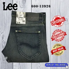 LEE ] 男士弹性牛仔裤 ( SIZE 31 ) MEN'S STRETCHABLE JEANS RIPLEY RELAXED / SELUAR  PANJANG JEANS LELAKI 600-06942