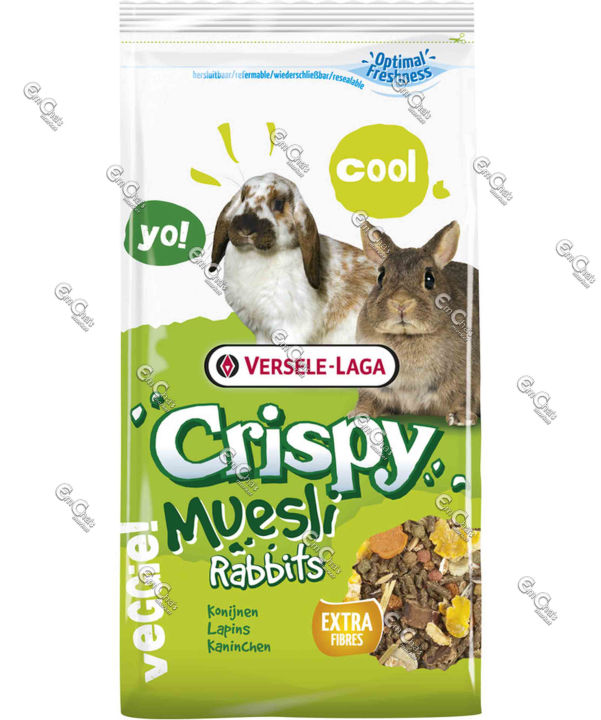 Rabbit Food: 400g CRISPY Muesli by Versele-Laga Imported from