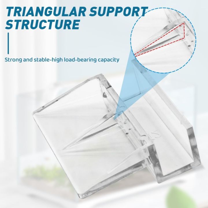 20Pcs%20Klip%20Penyangga%20Tutup%20Kaca%20Aquarium%20/%20Holder%20Aquarium%20Akrilik%20/%20Penahan%20Tutup%20Aquarium%20-%20Image%203