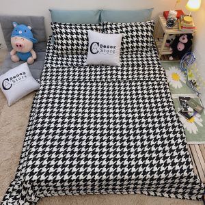 Bộ Chăn Ga Gối Cotton Poly Huyền Đen Chất Liệu Thoáng Mát  Kích Cỡ Đa Dạng  By. C.A Decor Store