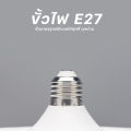 หลอดไฟ LED ไฟทรงเหลี่ยม หลอดLED ขั้วE27 หลอดไฟเหลี่ยม ใช้ไฟฟ้าบ้าน 220V หลอดไฟE27 40W 60W แสงสว่างนวลตา. 