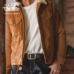 เสื้อแจ็กเก็ตมากขึ้น มีปกผ้าลูกฟู สำหรับผู้ชาย ชนิดเสื้อโค้ตบุนู่ 2024 ปาร์ตี้ หนาววัฏฏบ สุดยอดแดงที่สุด!