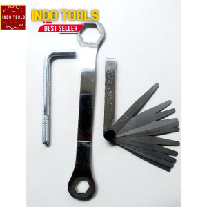 3 KUNCI FULLER +KUNCI STEL KLEP + KUNCI RING GEPENG 17 × 24