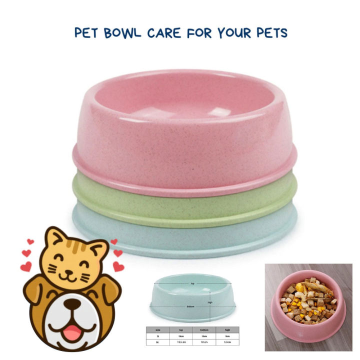 Pet Supplies Dog Proof Cat Food Bowl Hodeso 1Pcs Plastic Pet Food