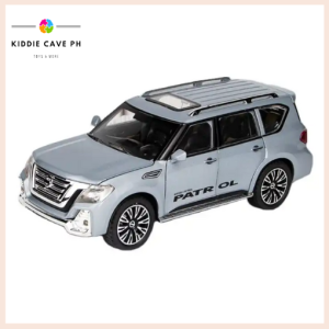 Chezhi Nissan Patrol Die-Cast 1/24 Scale Pullback Car Alloy Vehicle Model Diecast Alloy Car Model Collection with Light and Sound