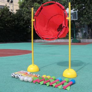 Kindergarten Sensory Equipment ChildrenS Pitching Basket Throwing Kids Basketball Rack With Winding Pole And Ball Outdoor And Indoor Simple Basketball Frame