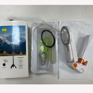 Mini Mobile Selfie Stick - Ground Stabilized Extendable Four-Legged Stand for Portable Photography