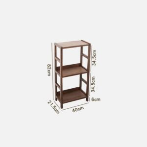 FFBH Solid Wood Nordic Bookcases Modern Simple Bookshelf Multi-layer Large Floor-standing Storage Shelves Living Room Furniture B8T9H