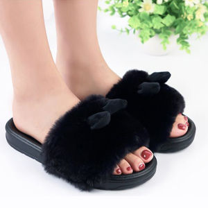 LKfashion พร้อมส่ง🥰 แตะสวมสไตล์เกาหลี รองเท้าแตะพื้นนิ่ม💛 มีหูกระต่ายตั้ลร้าคมากก ขนปุยคือที่หนึ่ง มี 3 สี แมทซ์ได้ทุกลุค