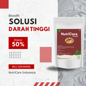 Nutricare Obat Menurunkan Tekanan Darah & Kolesterol Penghancur Plak Jantung & Stroke 10 pcs