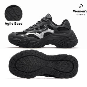 CAMEL CROWN Womens Fashion Outdoor Chunky Sneakers | Breathable Lightweight Thick-Soled Non-slip Walking Sports Shoes for Casual Hiking Travel Streetwear