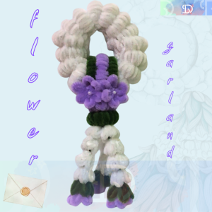 พวงมาลัย พอดีมือผู้ใหญ่ DIY SD.K ขนาด W:10cm H:22cm ดอกไม้ สำหรับทุกโอกาส เป็นของที่ระลึก ของขวัญ งานบุญ วันแม่ ไหว้ผู้ใหญ่ ดอกไม้กำมะหยี่ ผลิตในไทย