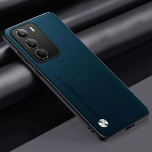 Casing For Realme 14X Realme14X RMX5020 5G PU Leather Phone Case Lens Protection Fashion Casing Shockproof Soft Back Cases Cover