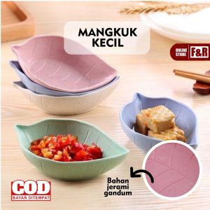 Tempat Makanan Plastik & Mangkok Mini Sambal Saus Kecap