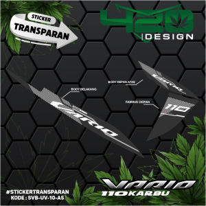 STRIPING MALAY SIMPLE VARIO 110 KARBU VARIO CARBU 110 - SVB-UV - 420 Design